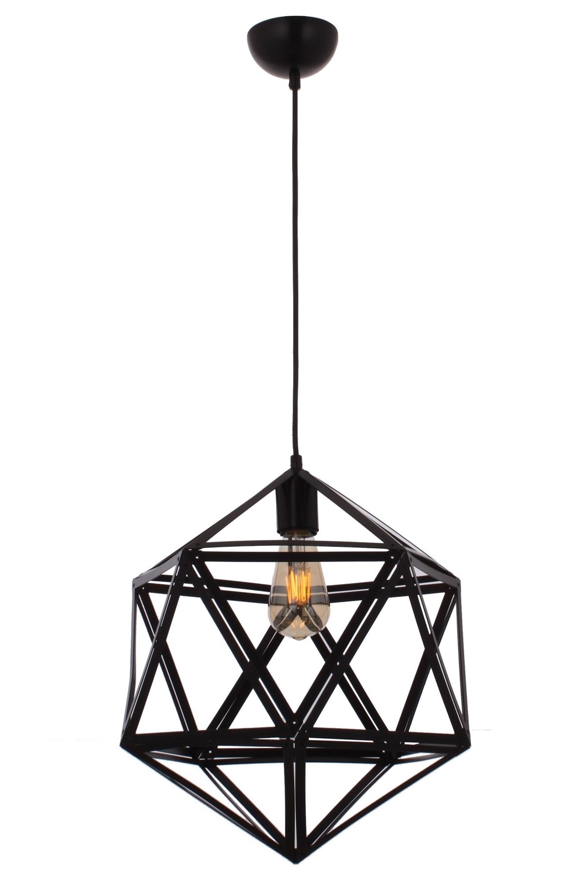 Astral Sarkıt E27 12W 33cm Metal Siyah Avonni-AV-65032-1B-BSY