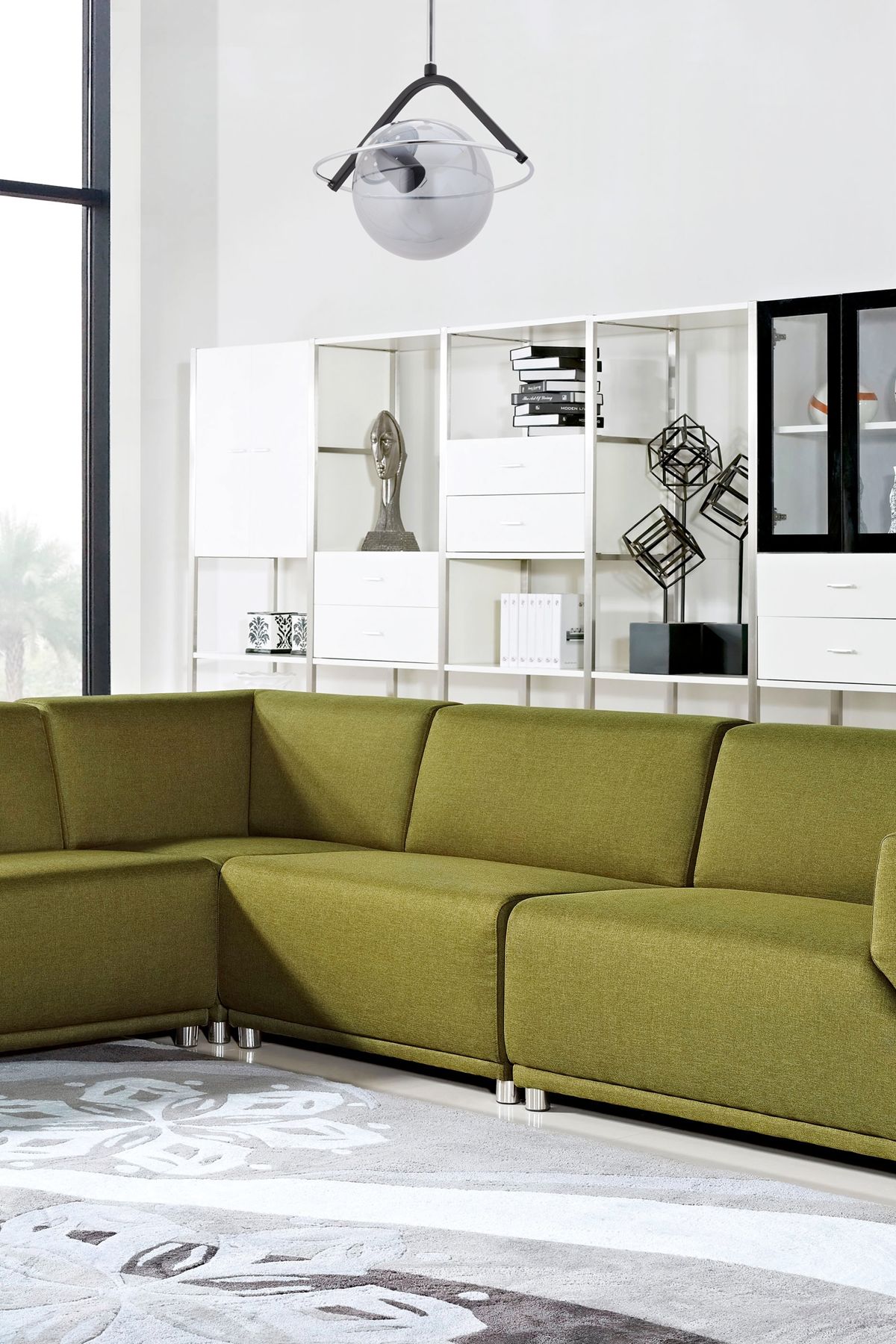 Dünya Modern Avize E27 12W 24cm Metal Krom Dorbien-FZ-7456-TK