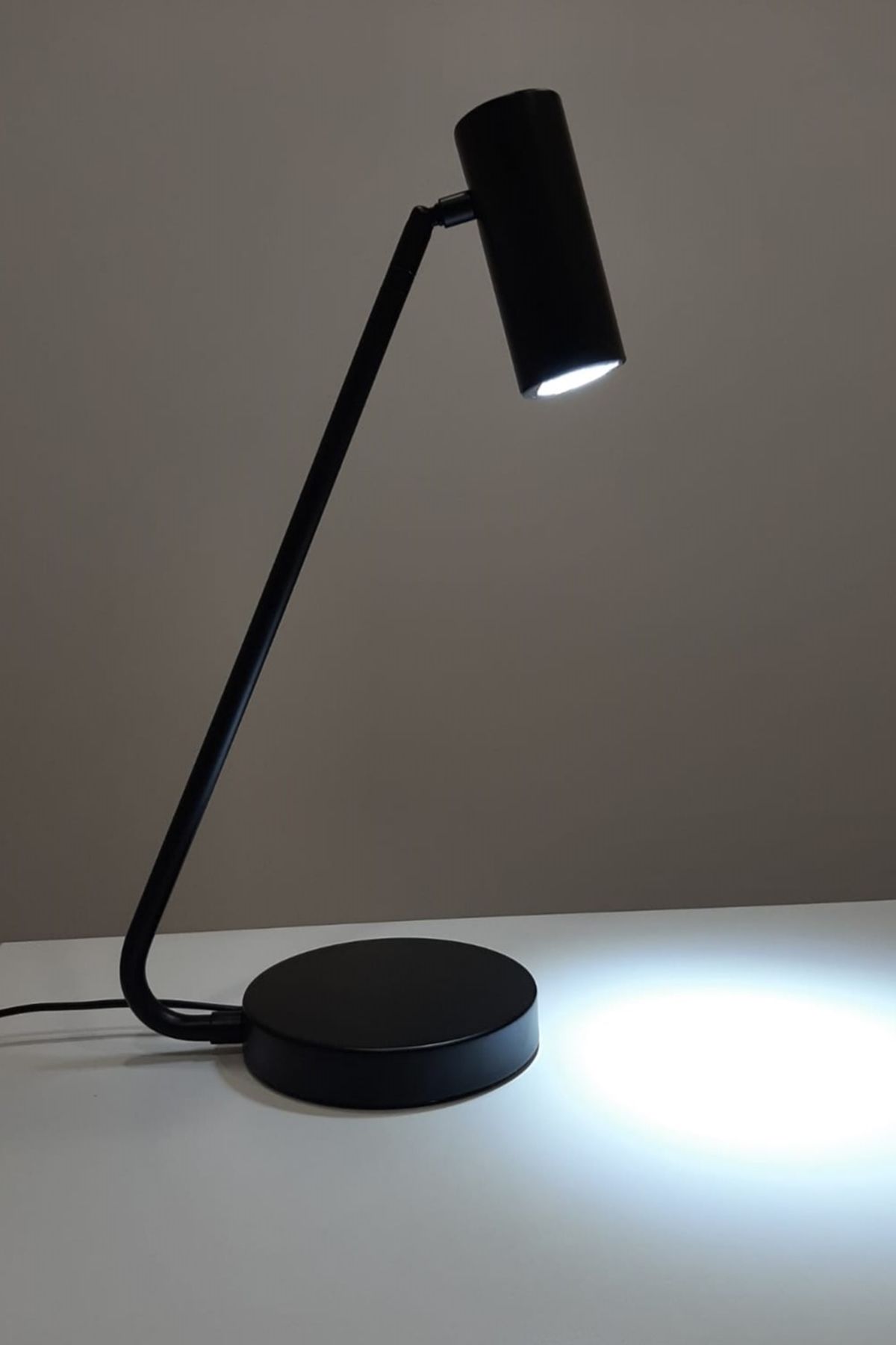Viewer Çalışma Masası Lambası GU10 5W 15x25cm Metal Siyah Avonni-ML-62019-02