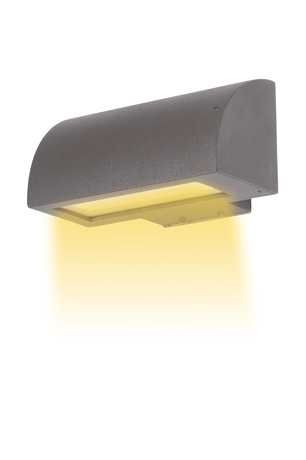Bahçe Aplik LED 6W 9x9cm Alüminyum Profil Siyah Dorbien-BAP-68269-BSY-M3