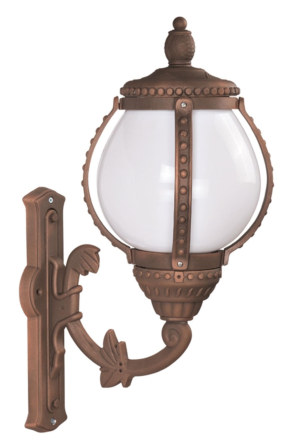 Bahçe Aplik E27 12W 40cm Alüminyum Kahverengi Dorbien-BAP-68282-BKR