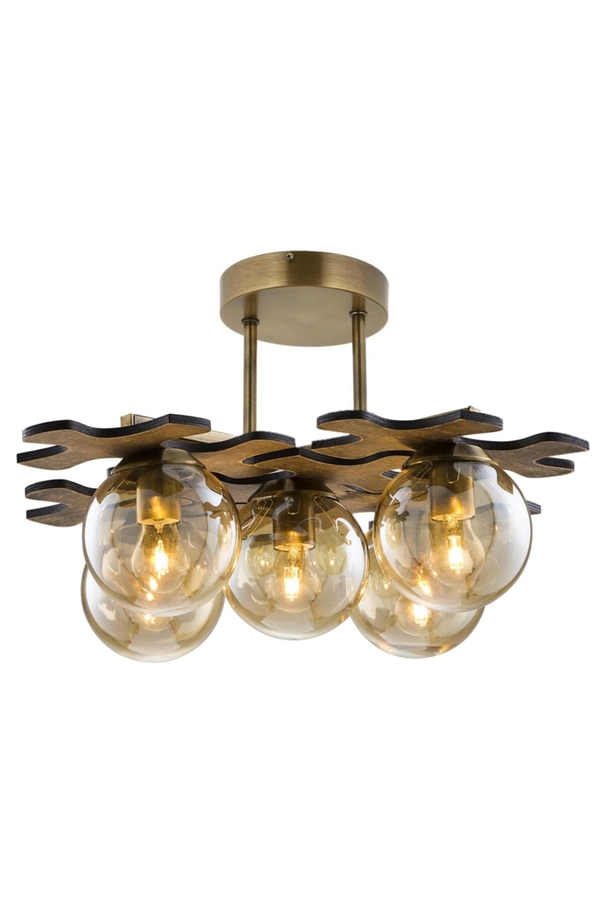 Tosya Modern Avize E27 60W 90x60cm Metal Eskitme Avonni-AR-1588-4+1EY