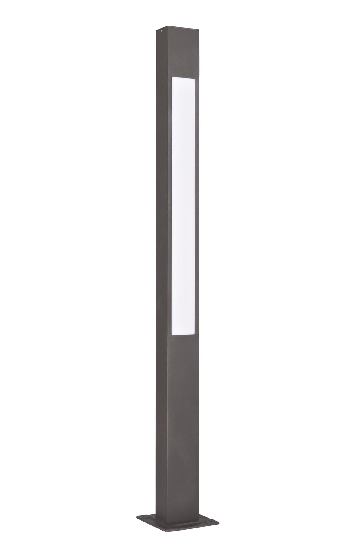 Bahçe Direkleri LED 30W 15x10cm Alüminyum Profil Siyah Dorbien-BDR-68263-BSY-M2