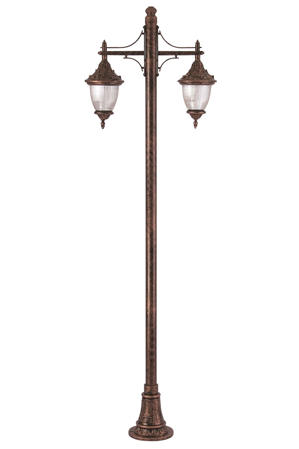 Bahçe Direkleri E27 24W 90x27cm Alüminyum Kahverengi Dorbien-BDR-68056-2BKR