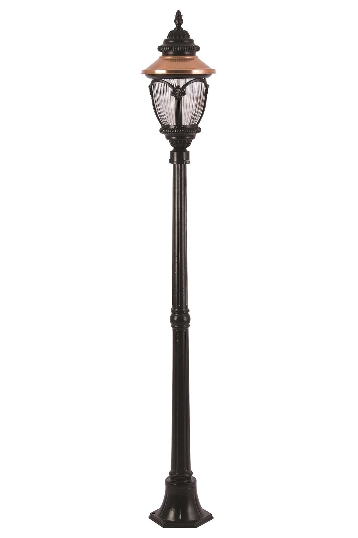 Bahçe Direkleri E27 12W 25cm Alüminyum Kahverengi/Siyah Dorbien-BDR-68057-1BSY