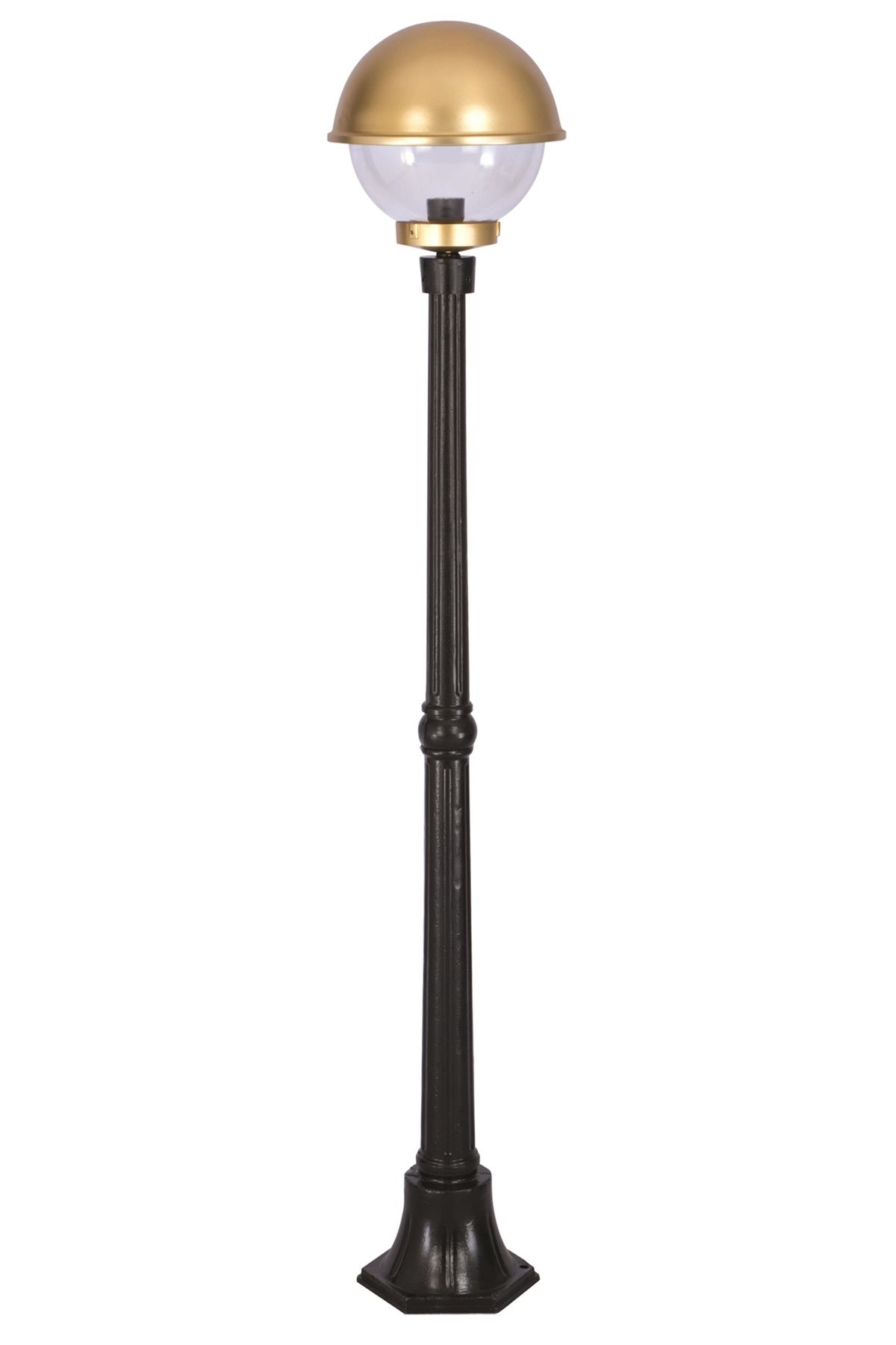 Bahçe Direkleri E27 12W 30cm Alüminyum Sarı/Siyah Dorbien-BDR-68060-1BSY-OP