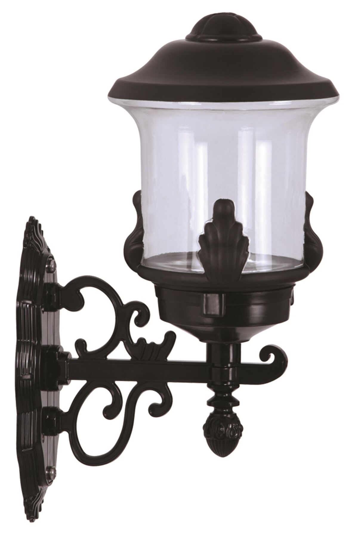 Bahçe Aplik E27 12W 27x20cm ABS Siyah Dorbien-BAP-68189-BSY-M2