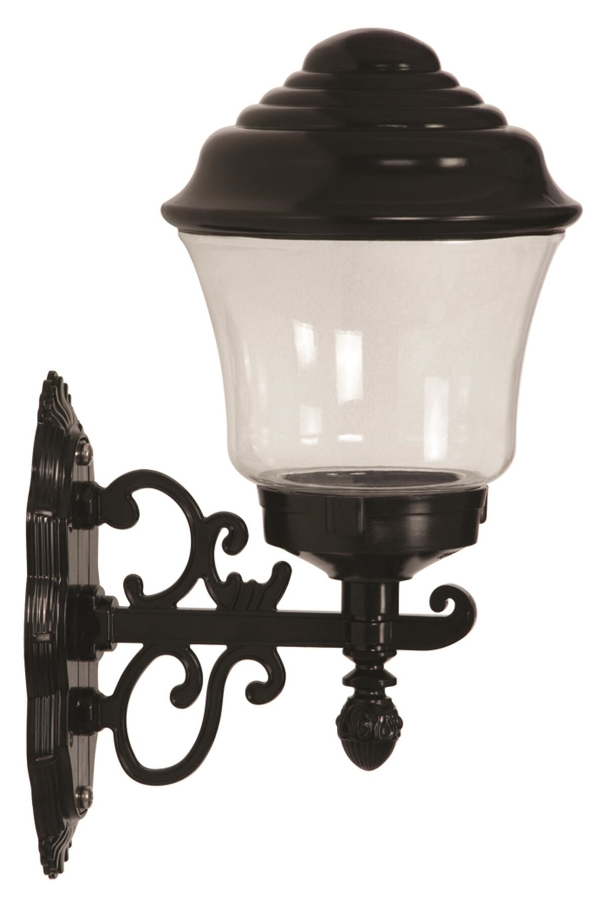 Bahçe Aplik E27 12W 28x22cm ABS Siyah Dorbien-BAP-68200-BSY-M1