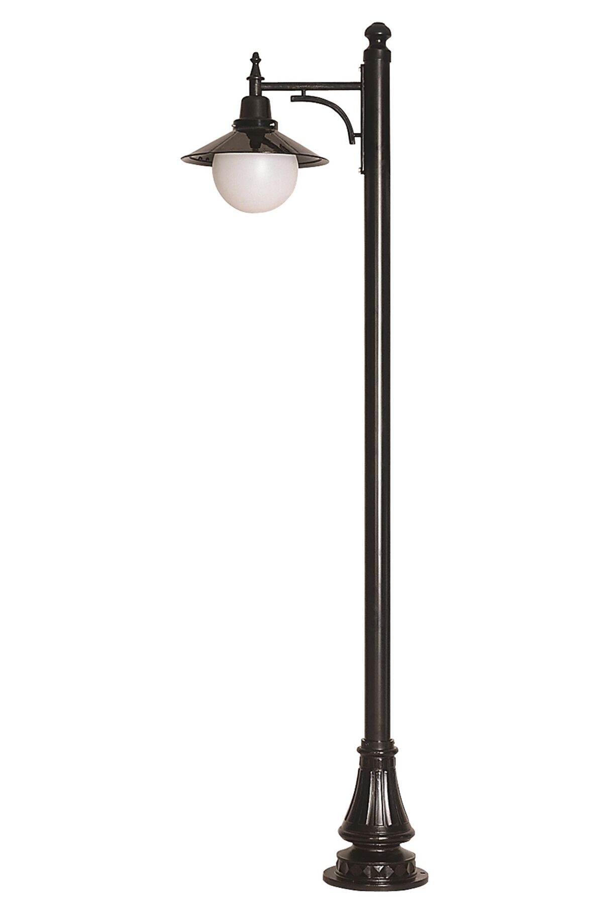 Bahçe Direkleri E27 12W 60cm Alüminyum Siyah Dorbien-BDR-68092-1BSY-M1-OP