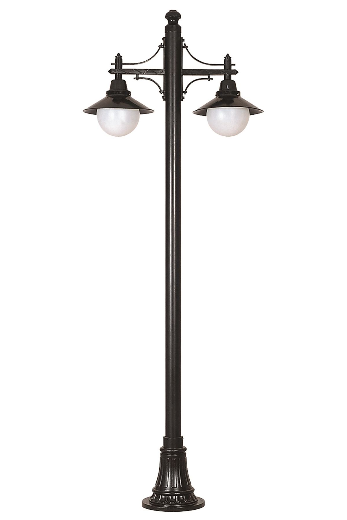 Bahçe Direkleri E27 24W 90cm Alüminyum Siyah Dorbien-BDR-68092-2BSY-M1-OP