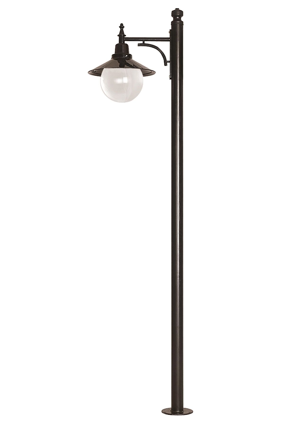 Bahçe Direkleri E27 12W 60cm Alüminyum Siyah Dorbien-BDR-68093-1BSY-M2