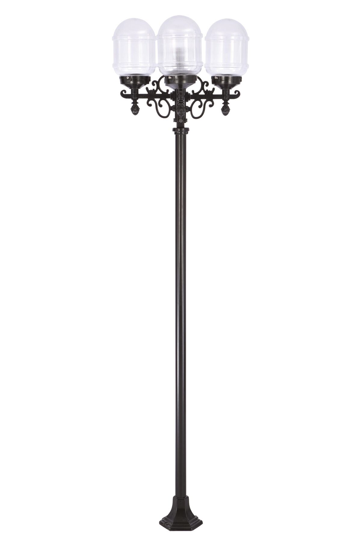 Bahçe Direkleri E27 48W 50cm Çelik Boru Siyah Dorbien-BDR-68214-4BSY-M3