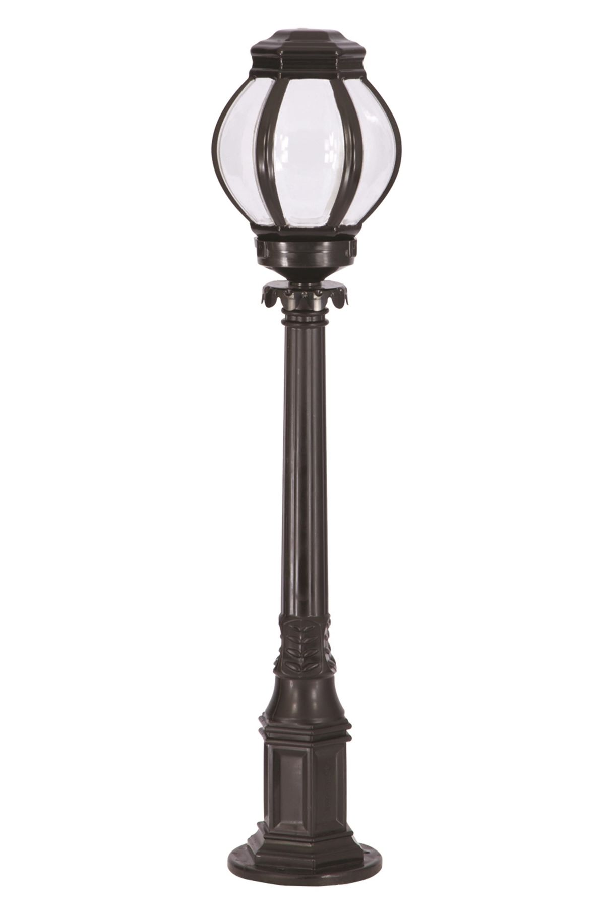 Bahçe Set Üstü Aydınlatma E27 12W 23cm ABS Siyah Dorbien-BSU-68195-BSY-BOP