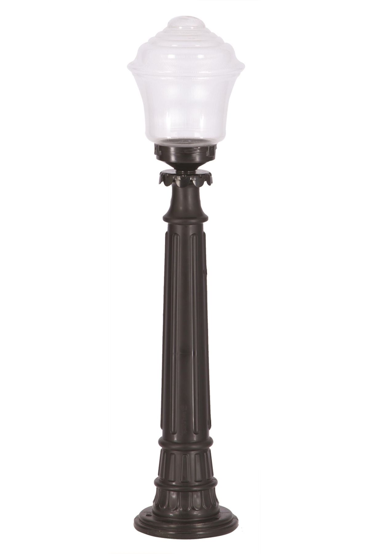 Bahçe Set Üstü Aydınlatma E27 12W 22cm ABS Siyah Dorbien-BSU-68201-BSY-M2-B