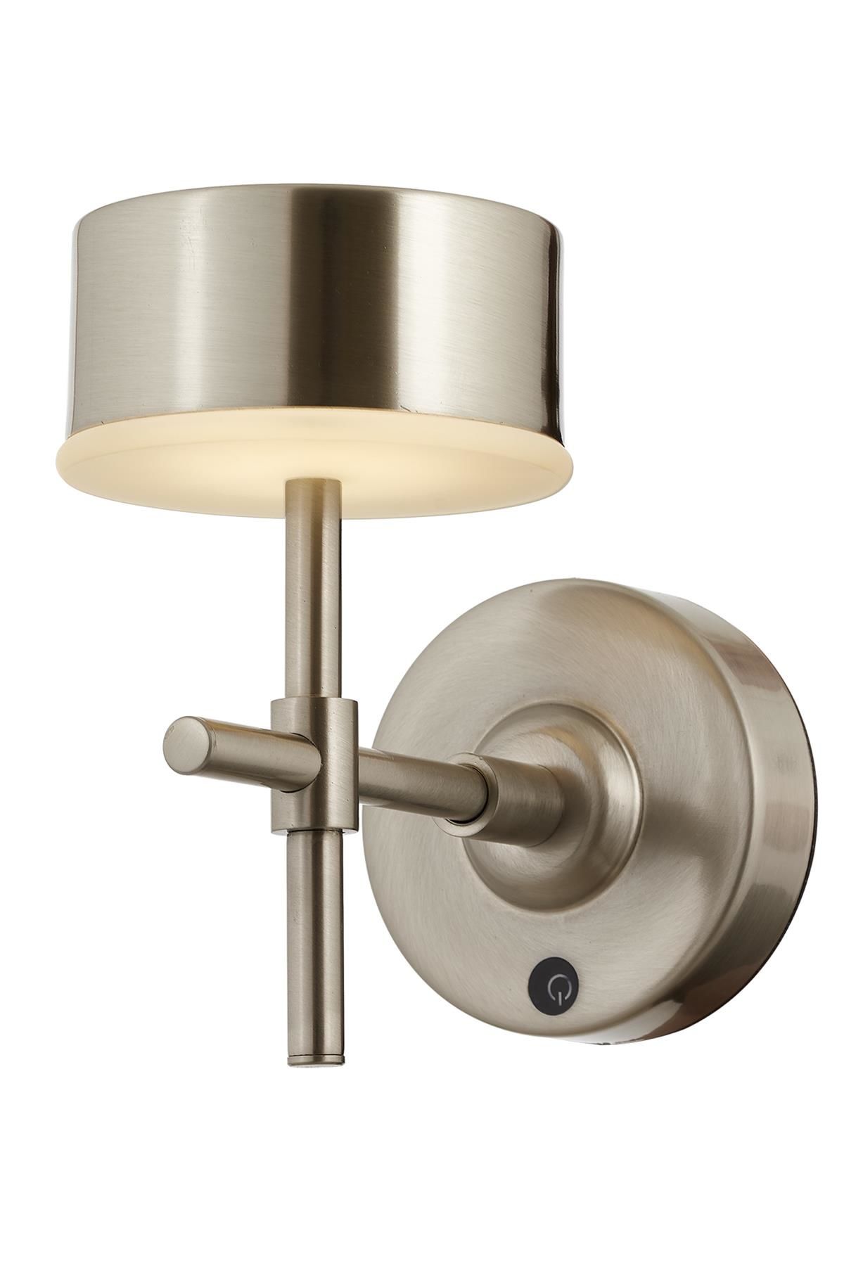 Acceptance Aplik LED 4W 12x20cm Metal Nikel Avonni-AP-64005-N