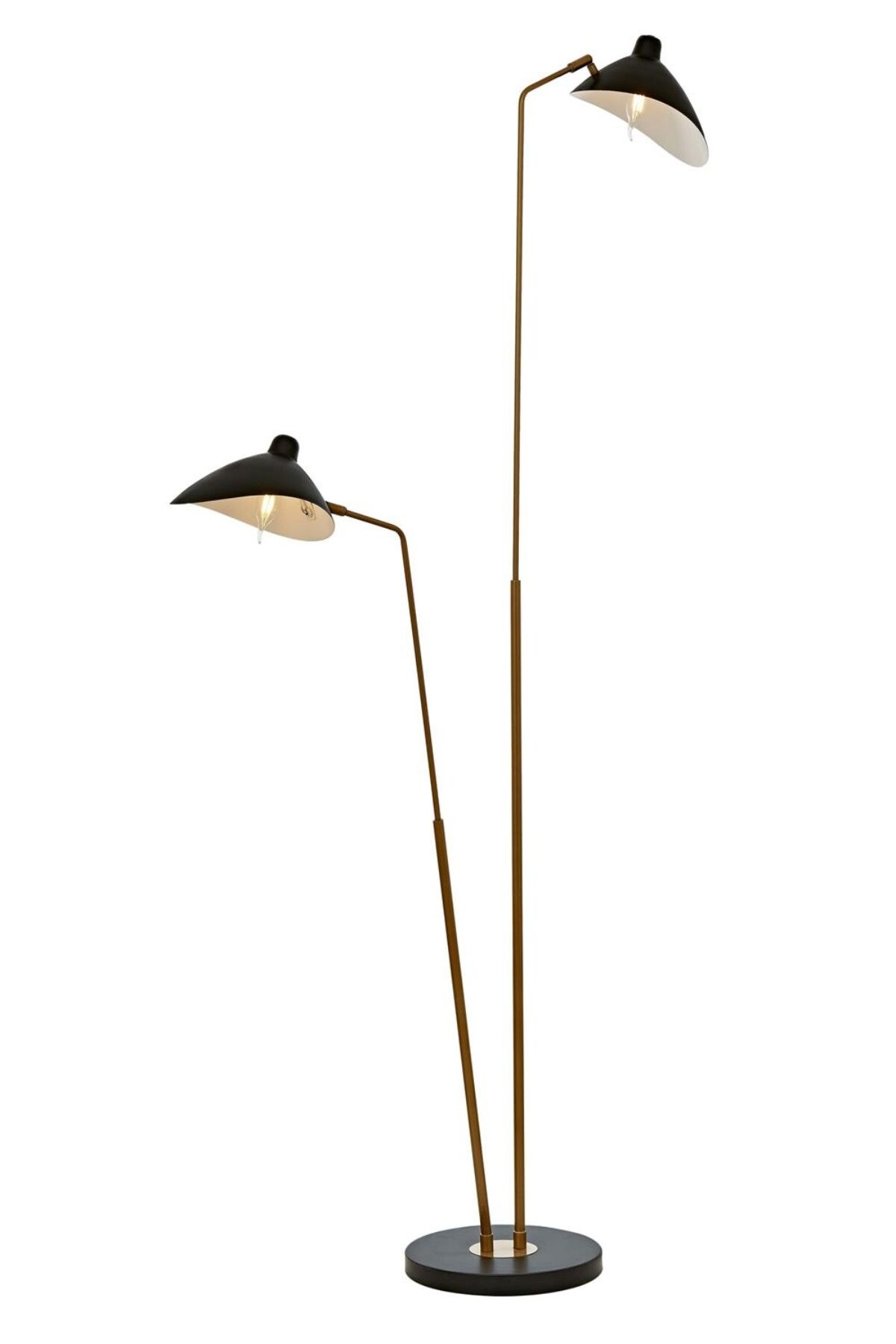 Midye Lambader E27 12W 100x30cm Metal Siyah Avonni-LM-9127-2BSY
