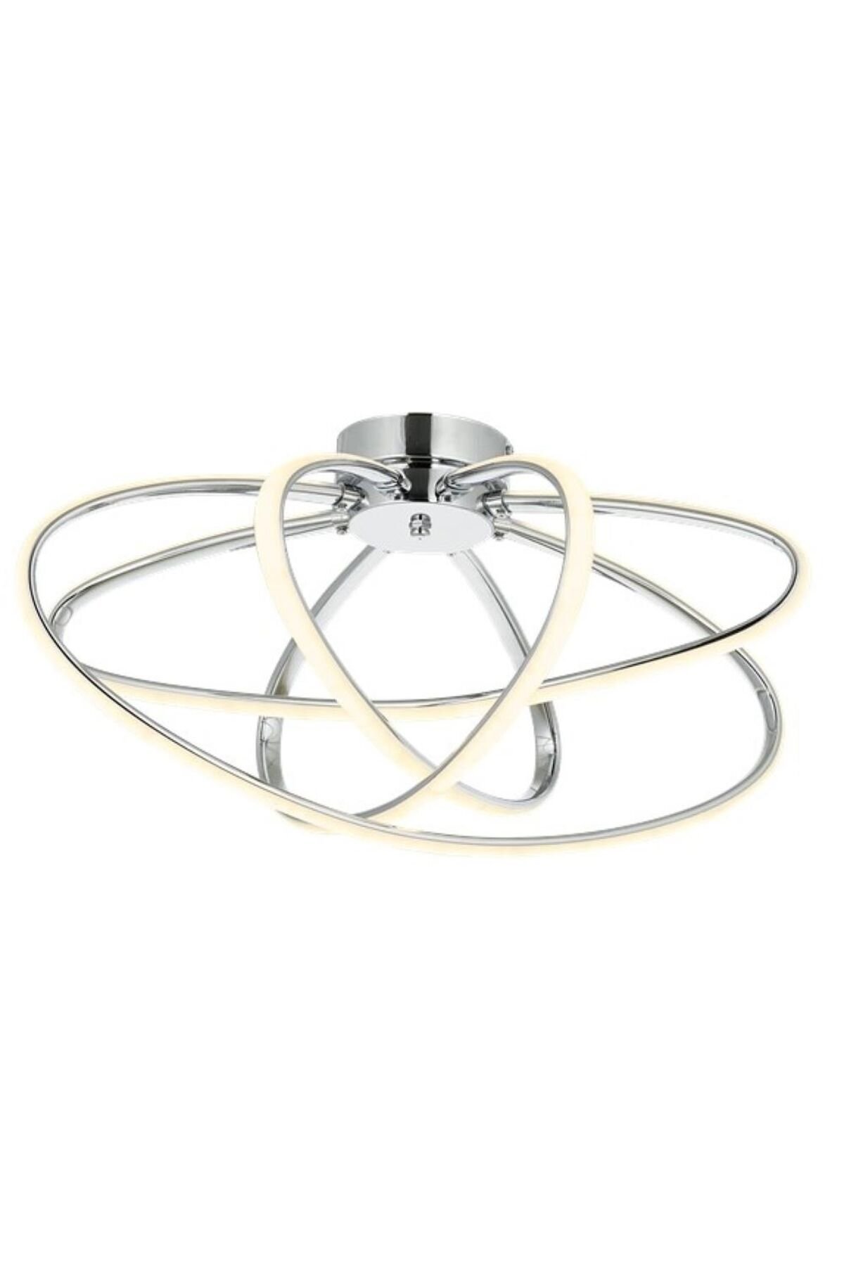 Hoops Modern Avize LED 88W 50cm Metal Krom Avonni-AR-4357-4K