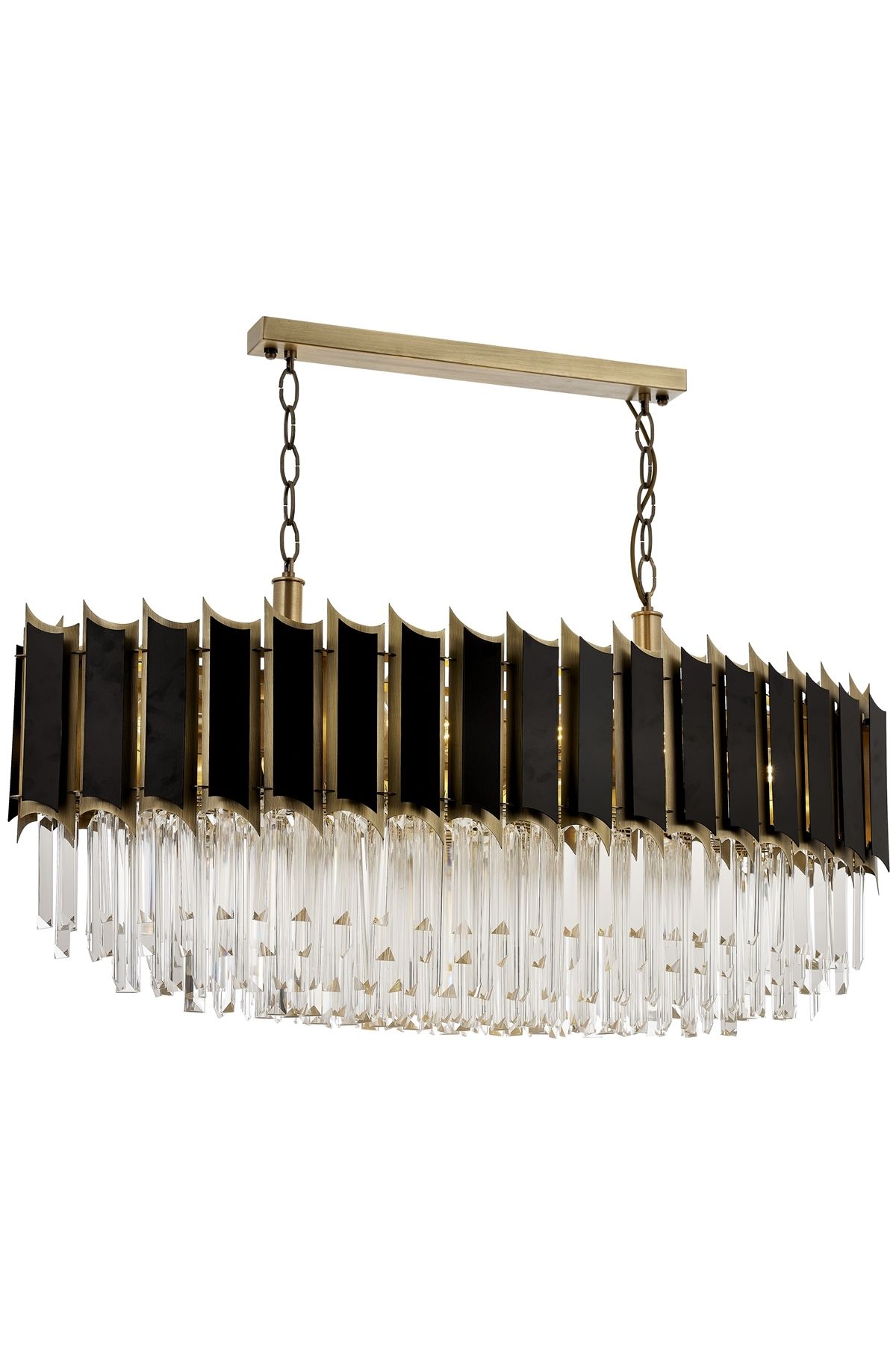 Hurricane Modern Avize E27 84W 110x35cm Metal Eskitme Avonni-AV-1790-E110X35