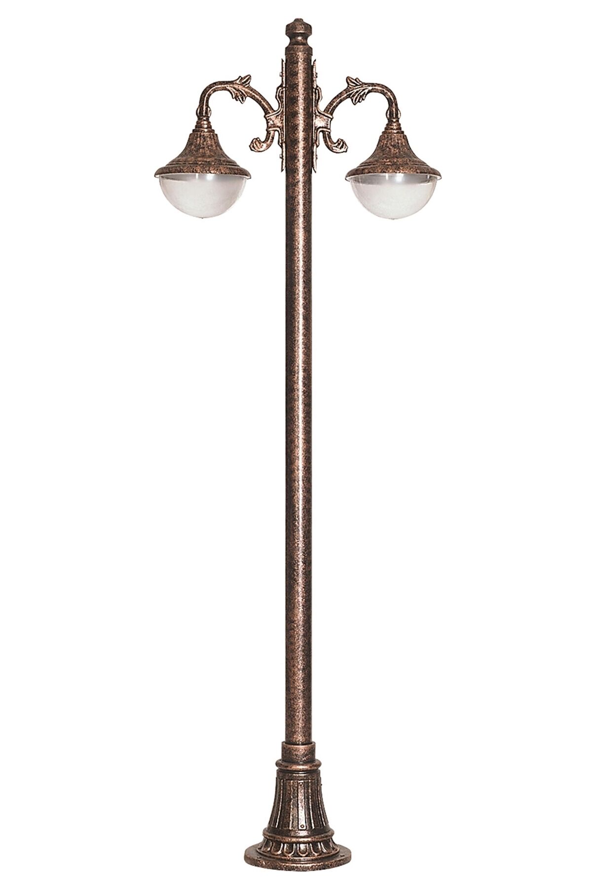 Bahçe Direkleri E27 24W 80x27cm Çelik Boru Kahverengi Dorbien-BDR-68207-2BKR