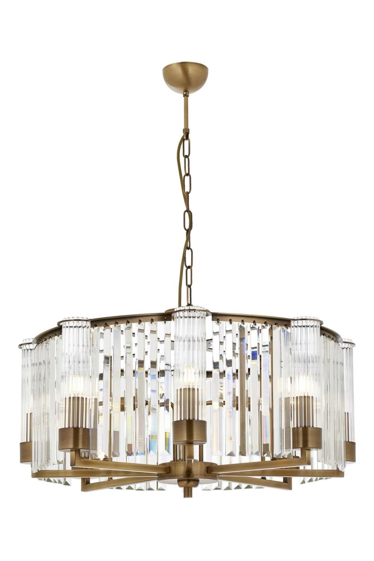 Kapsül Klasik Avize E14 48W 70cm Metal Eskitme Avonni-AV-1909-8E
