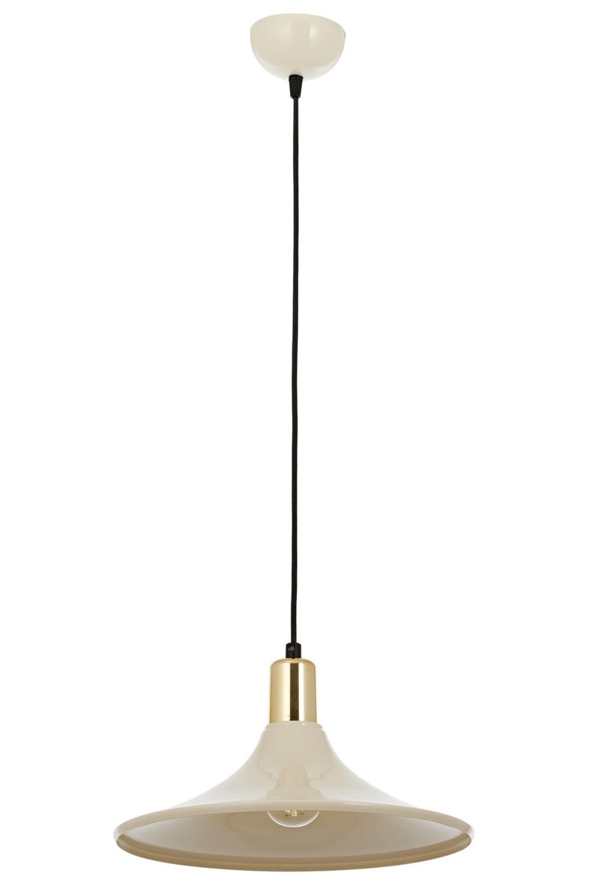 Akasya Sarkıt E27 12W 30cm Metal Beyaz Avonni-AV-4106-M28-BBY