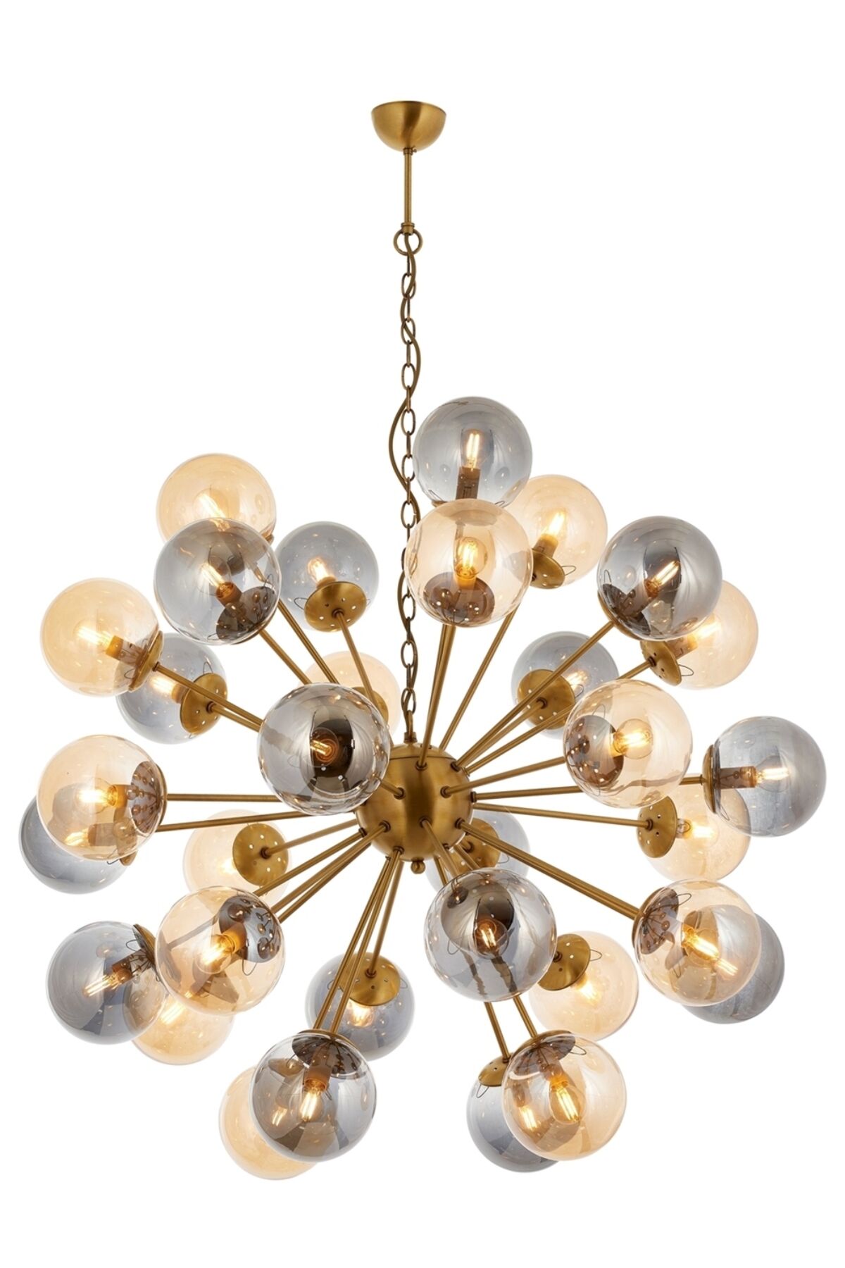 Ortanca Modern Avize E14 192W 100cm Metal Eskitme Avonni-AV-4320-E100