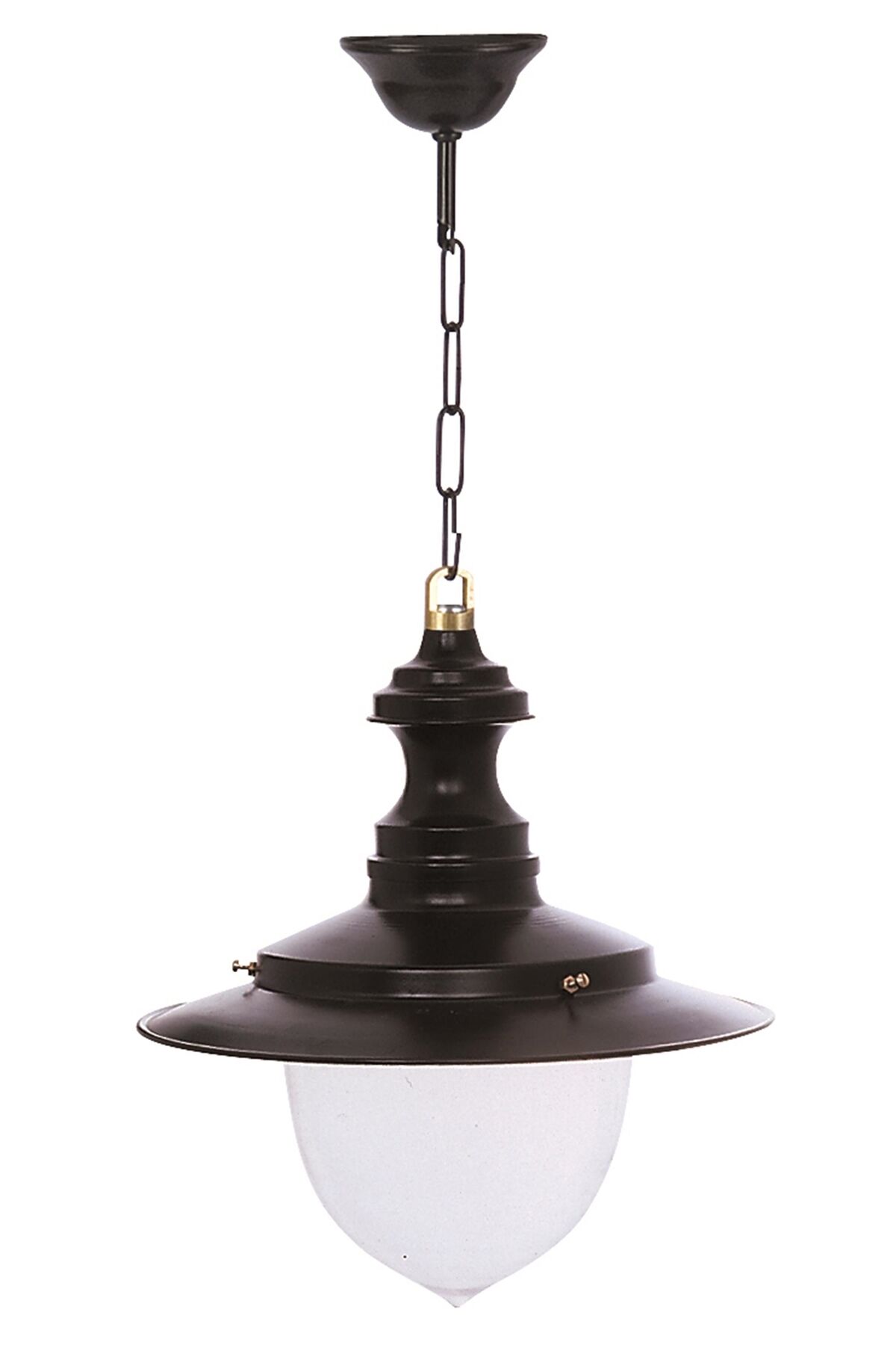 Bahçe Fenerleri E27 12W 35cm Alüminyum Siyah Dorbien-BFE-68071-BSY-OP