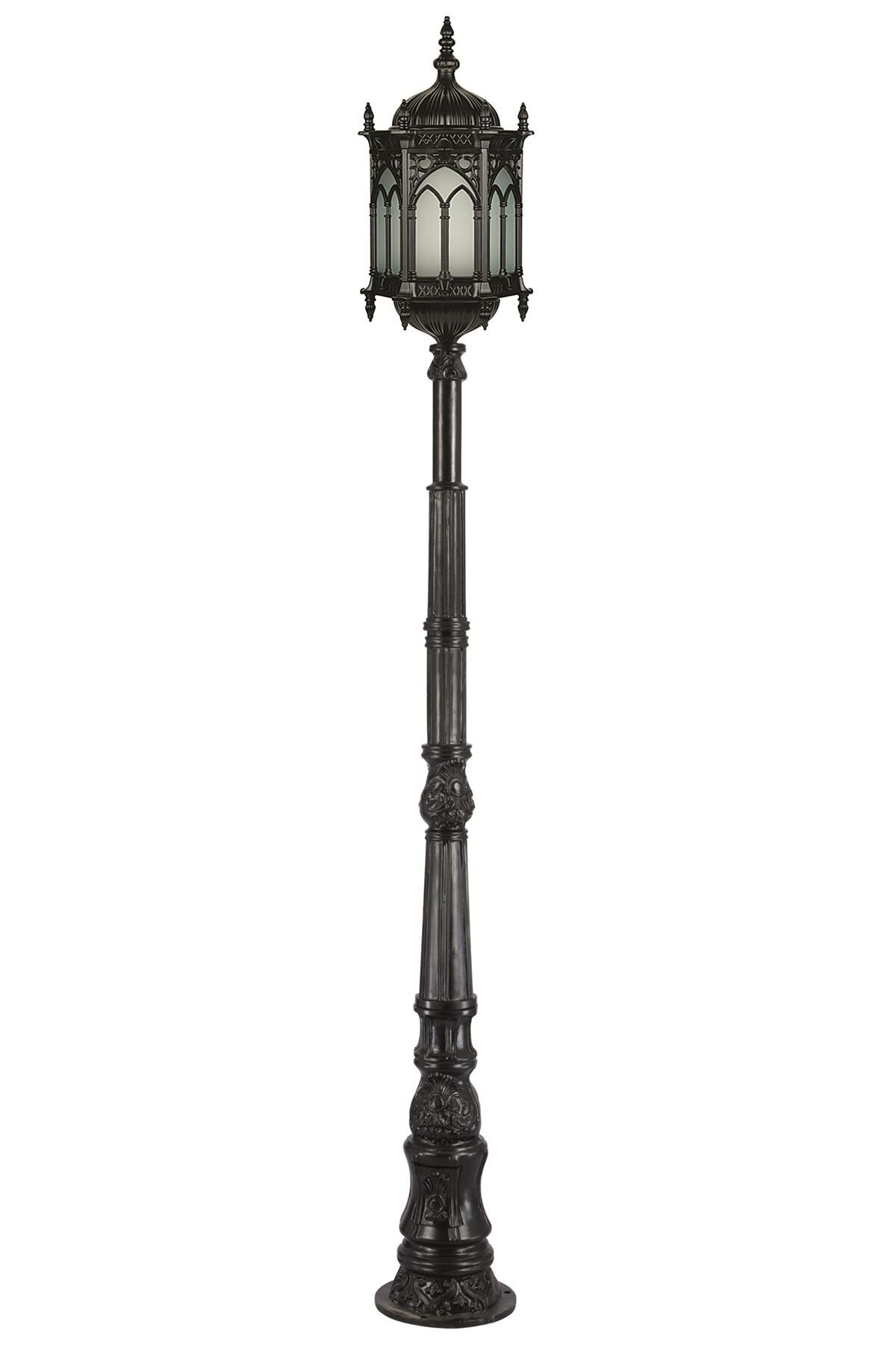 Bahçe Direkleri E27 12W 45cm Alüminyum Yeşil Dorbien-BDR-68009-BSY-KOP