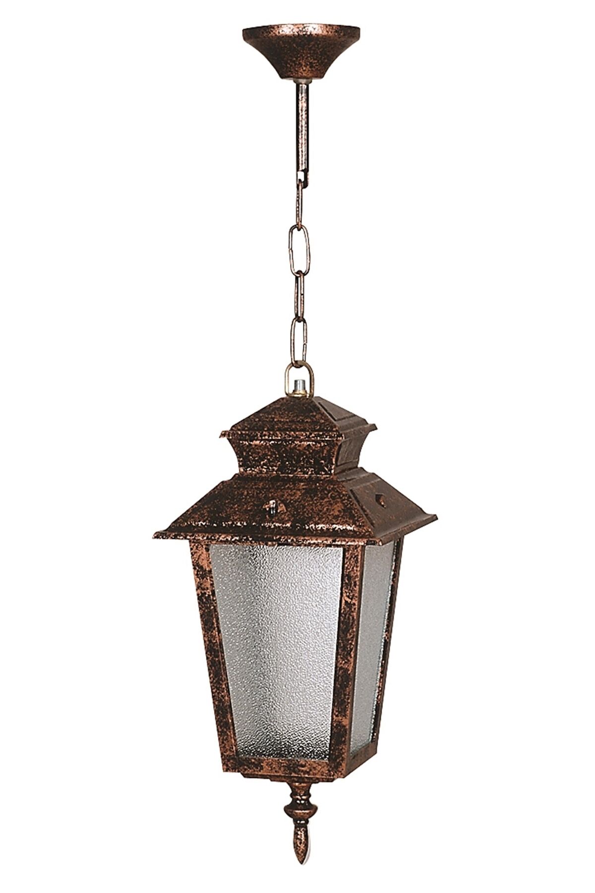 Bahçe Fenerleri E27 12W 18cm ABS Kahverengi Dorbien-BFE-68211-BKR