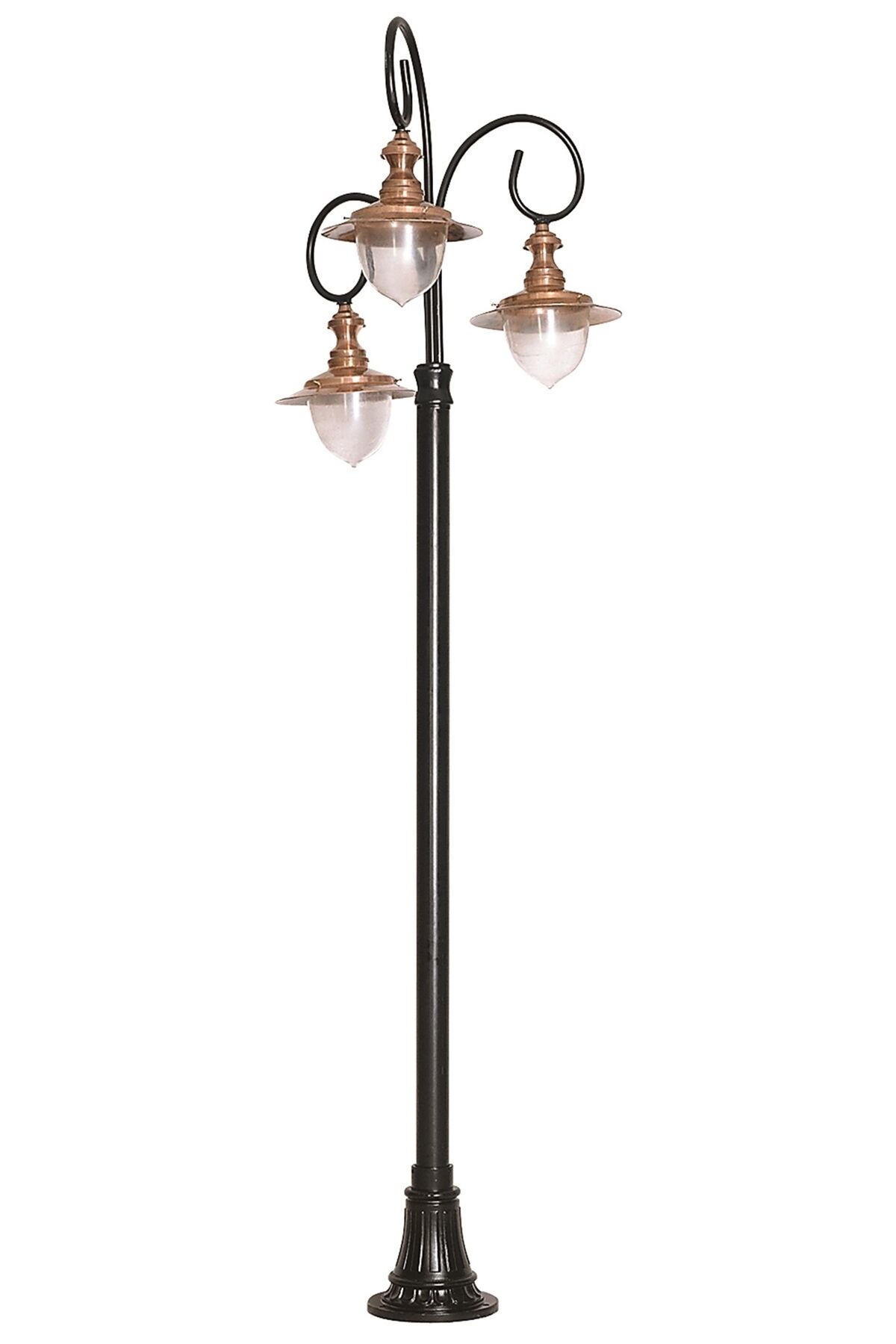 Bahçe Direkleri E27 36W 90cm Alüminyum Sarı/Siyah Dorbien-BDR-68083-3BKR-M2