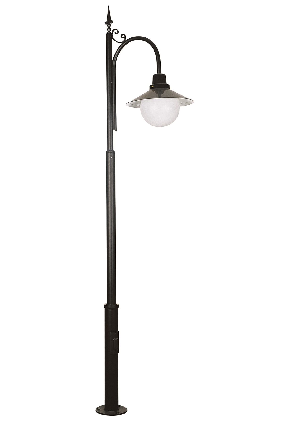 Bahçe Direkleri E27 12W 60cm Alüminyum Siyah Dorbien-BDR-68090-1BSY-OP