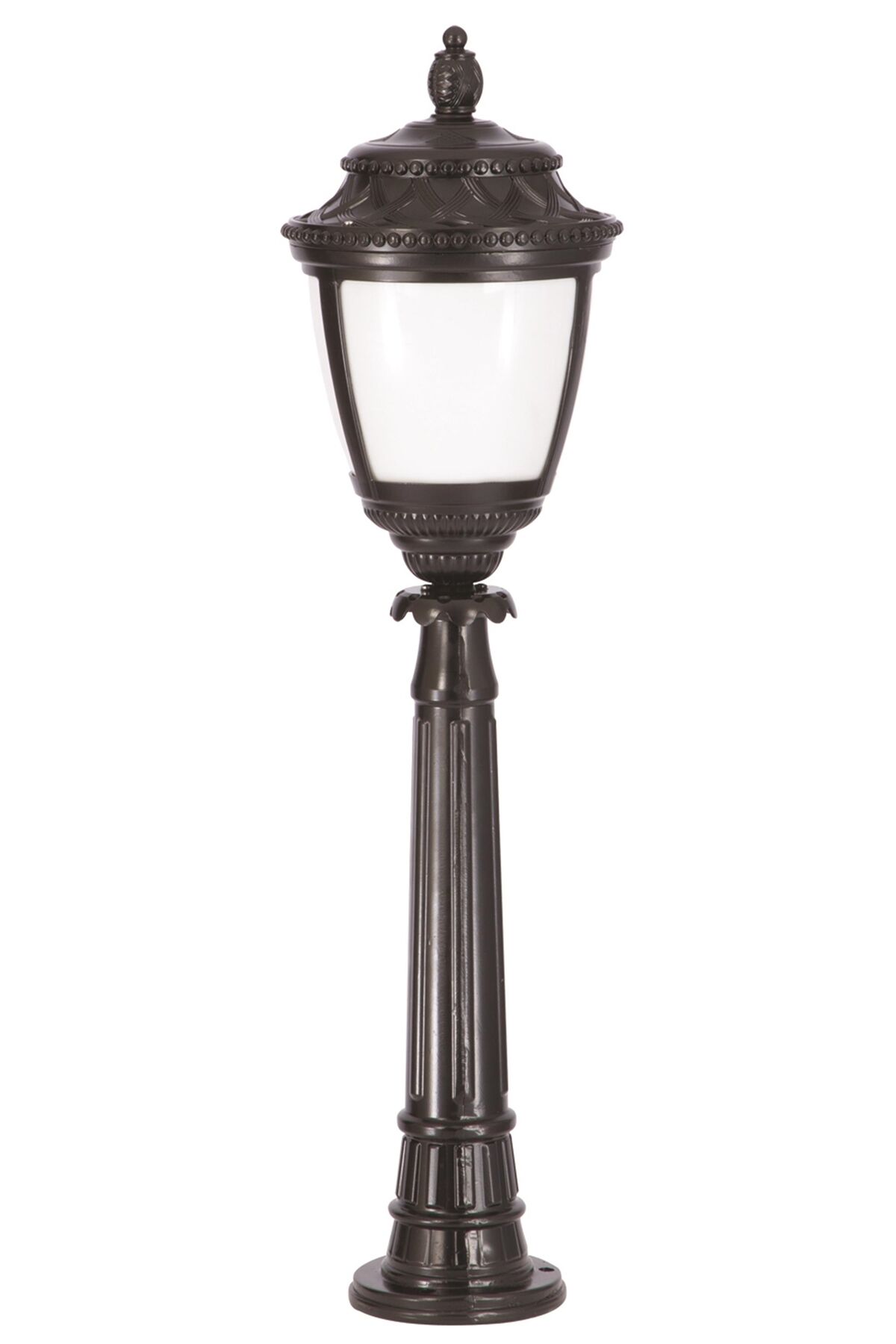Bahçe Set Üstü Aydınlatma E27 12W 28cm Alüminyum Siyah Dorbien-BSU-68041-BSY-OP