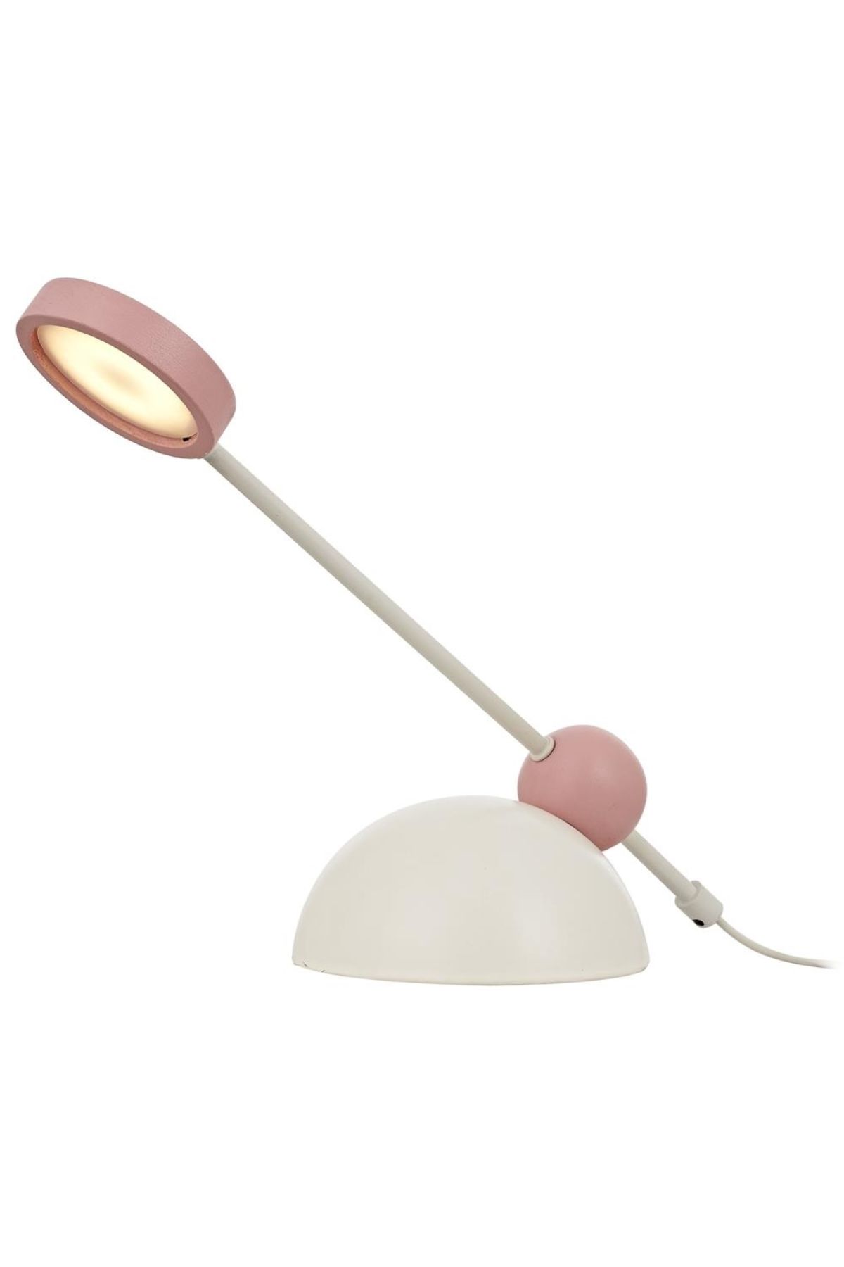 Ant Çalışma Masası Lambası LED 5W 45x15cm Metal Pembe Avonni-ML-64009-PM