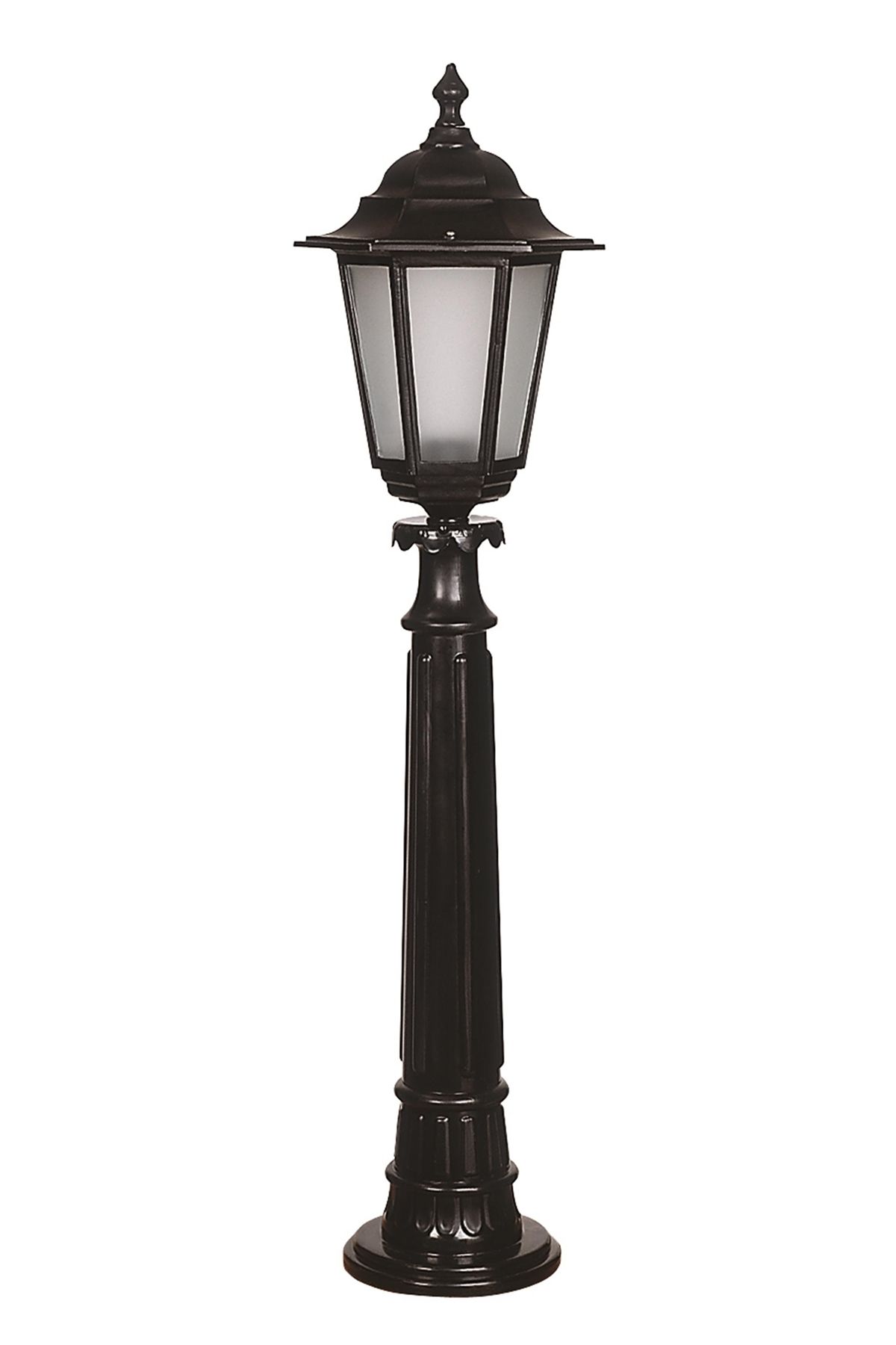 Bahçe Set Üstü Aydınlatma E27 12W 27cm Alüminyum Siyah Dorbien-BSU-68054-BSY-M1-BOP