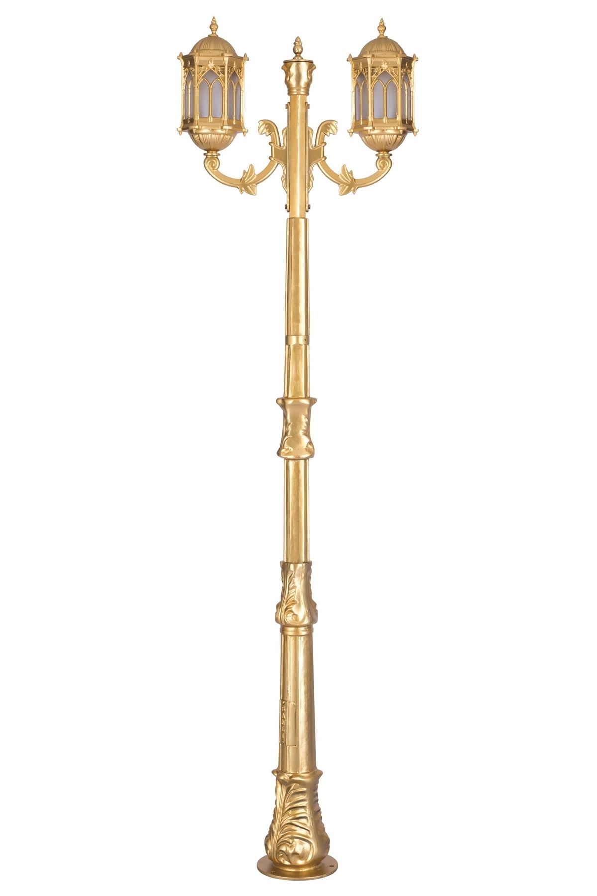 Bahçe Direkleri E27 24W 75cm Alüminyum Sarı Dorbien-BDR-68051-2BSA-M2-OP