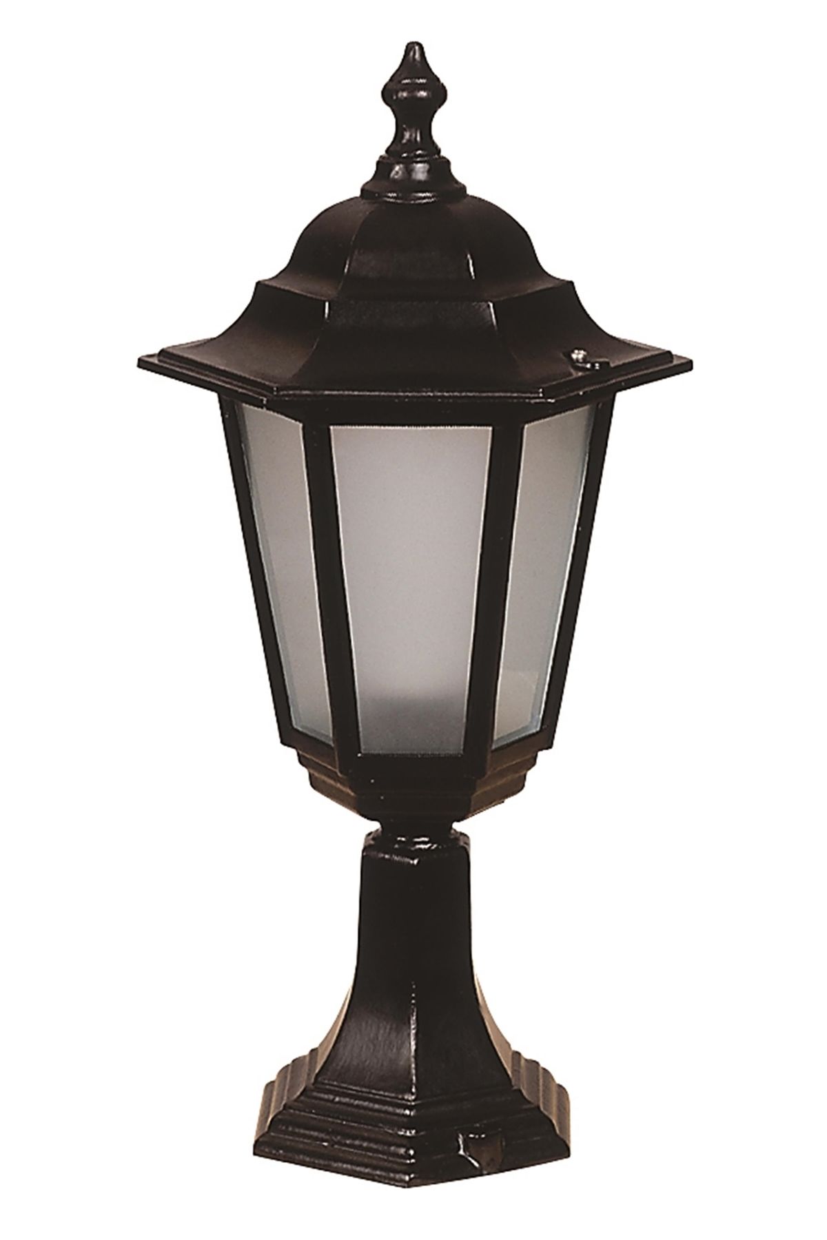 Bahçe Set Üstü Aydınlatma E27 12W 27cm Alüminyum Siyah Dorbien-BSU-68054-BSY-M2-KOP
