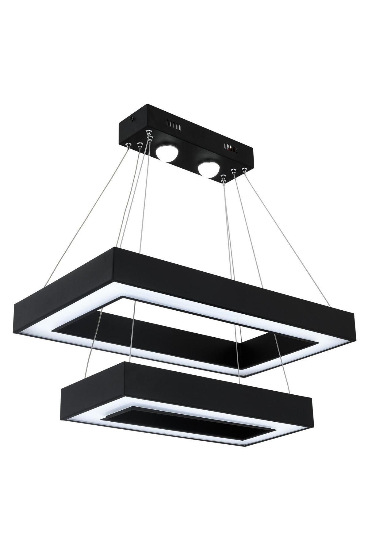 Ada Modern Avize LED 62W 60x35cm Metal Siyah Avonni-AV-1573-BSY-60X30-DD
