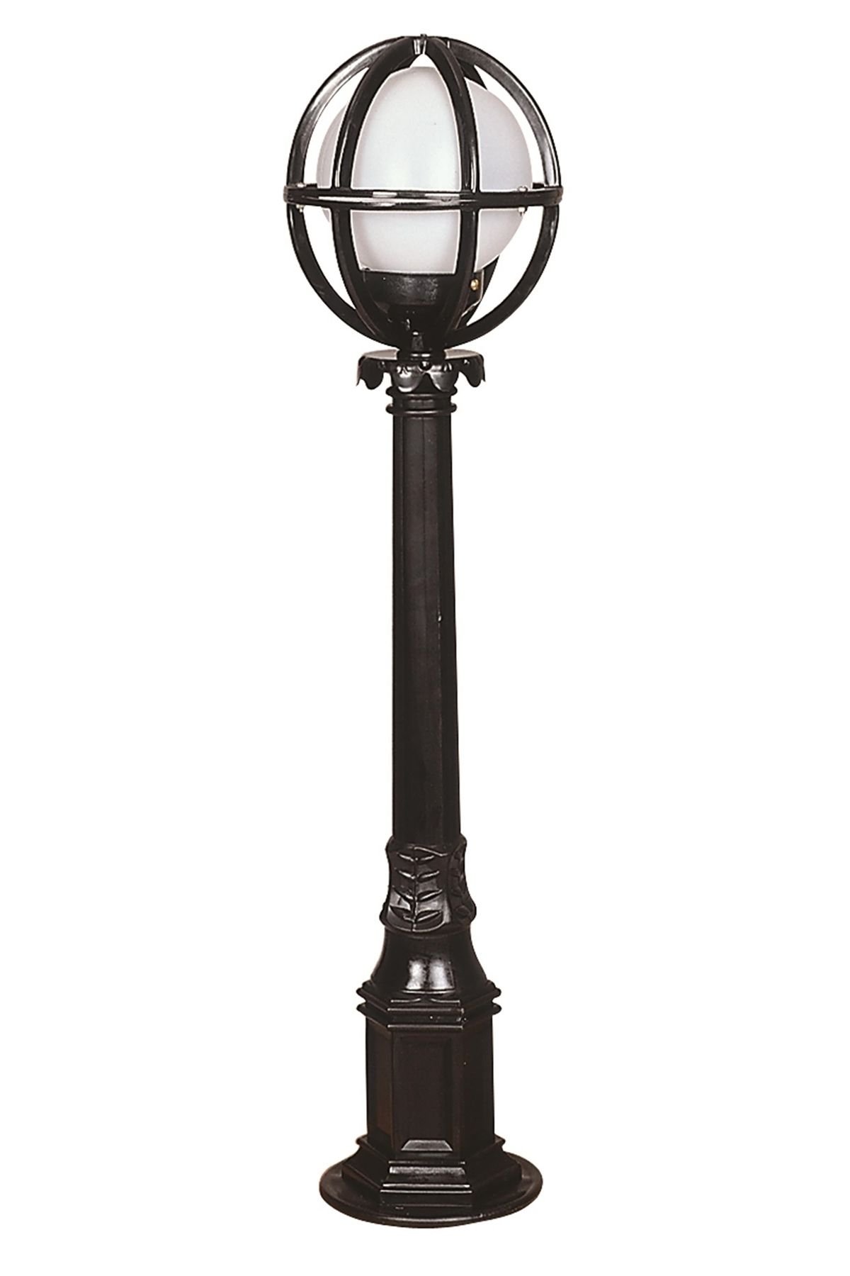 Bahçe Set Üstü Aydınlatma E27 12W 20cm ABS Siyah Dorbien-BSU-68080-BSY-M9-BOP