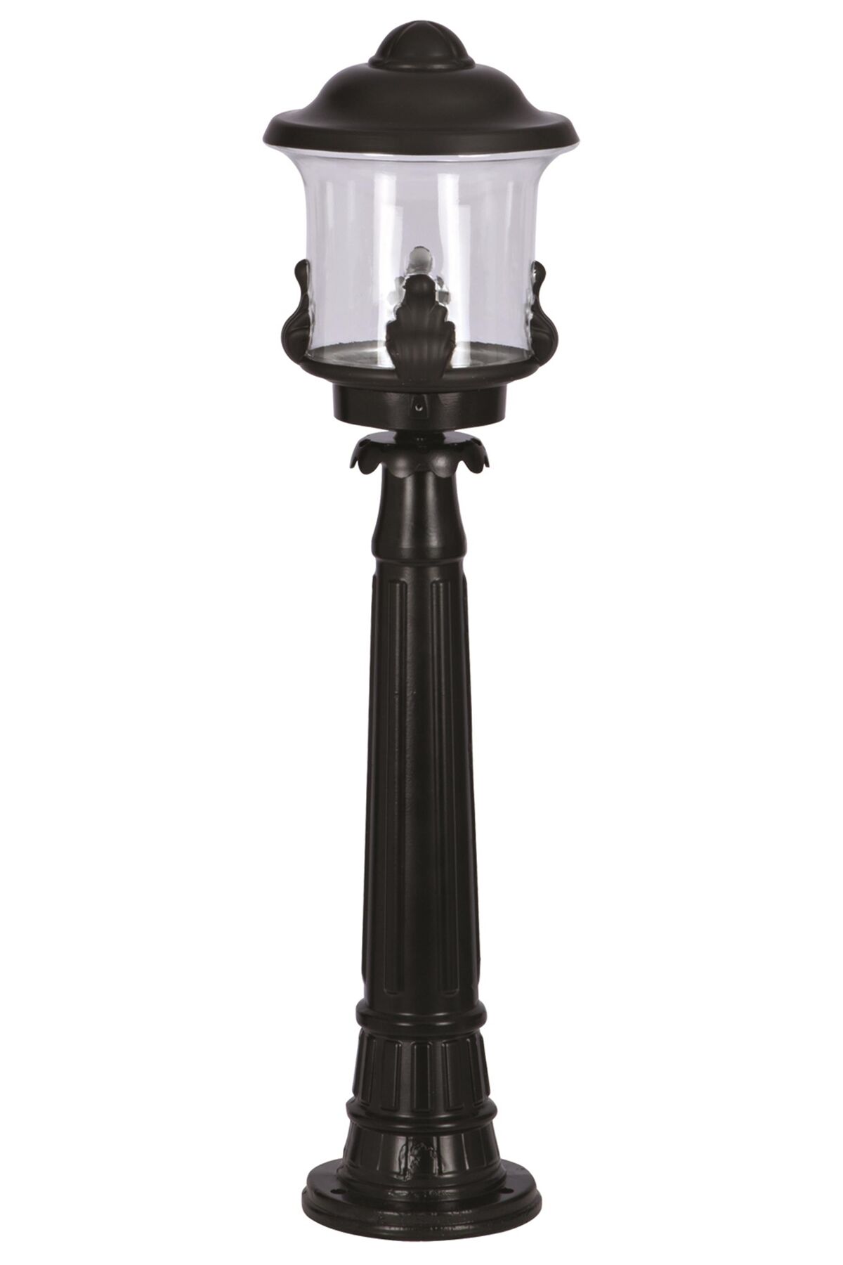 Bahçe Set Üstü Aydınlatma E27 12W 25cm Alüminyum Siyah Dorbien-BSU-68088-BSY-BOP