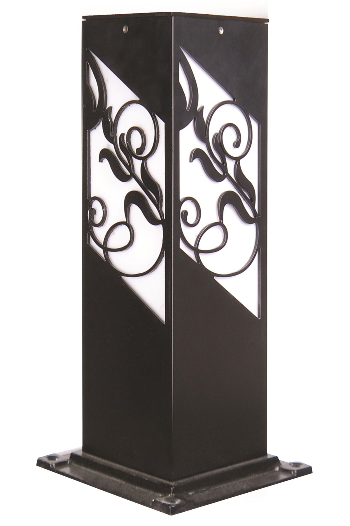 Bahçe Set Üstü Aydınlatma E27 12W 12cm Alüminyum Siyah Dorbien-BSU-68144-BSY-M5-K