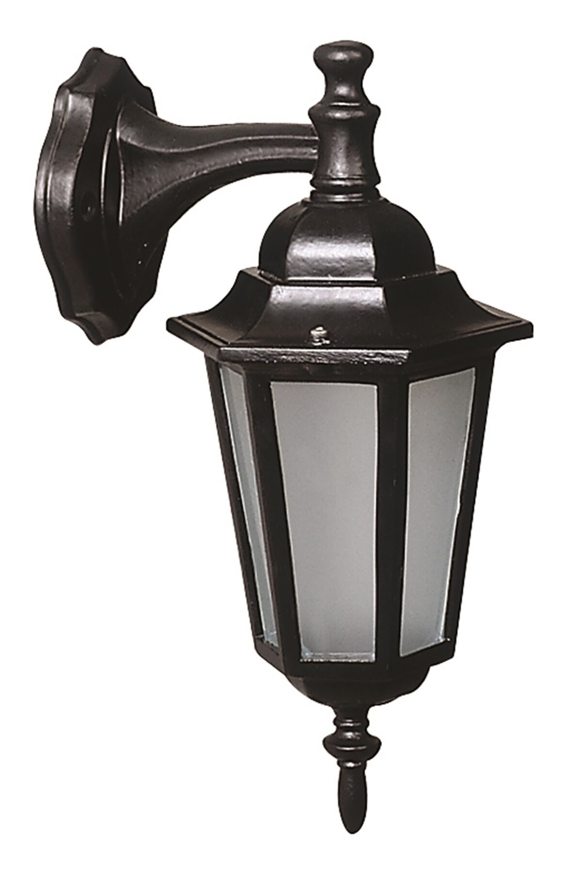 Bahçe Aplik E27 12W 25x20cm Alüminyum Siyah Dorbien-BAP-68061-BSY-M2-OP