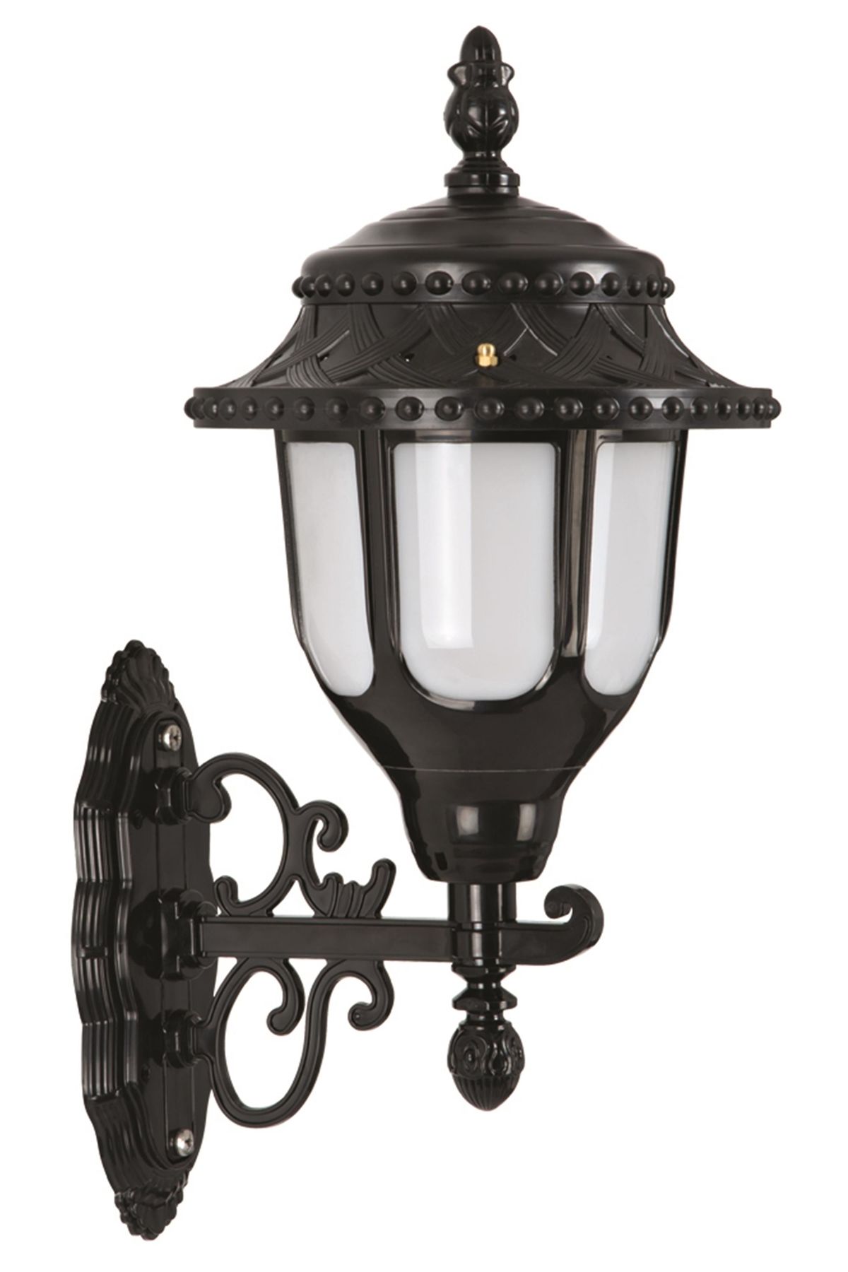 Bahçe Aplik E27 12W 30x25cm ABS Siyah Dorbien-BAP-68180-BSY-M1