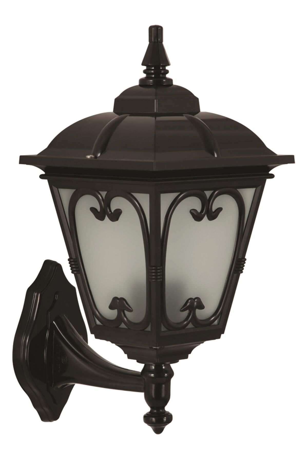 Bahçe Aplik E27 12W 25x20cm ABS Siyah Dorbien-BAP-68181-BSY-M3