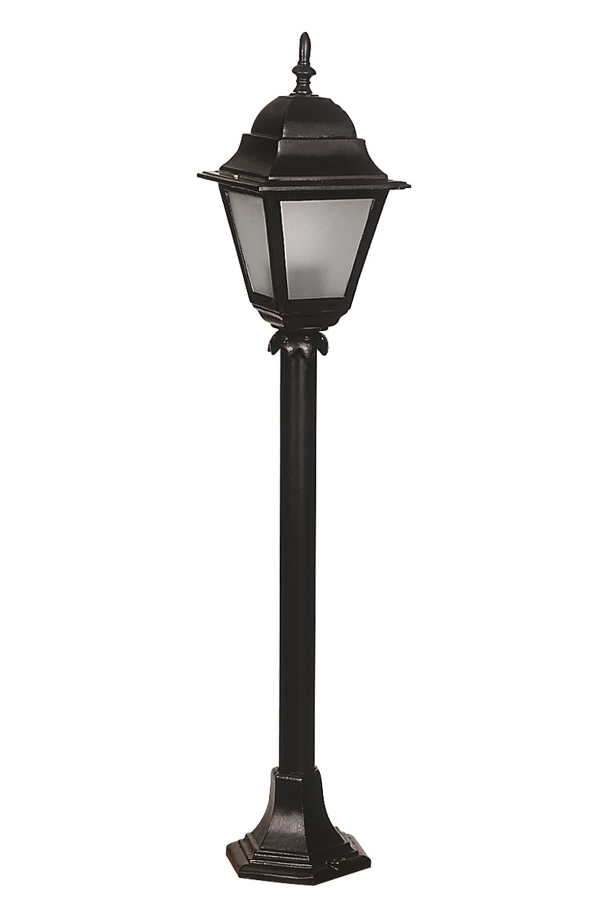 Bahçe Set Üstü Aydınlatma E27 12W 18cm ABS Siyah Dorbien-BSU-68179-BSY