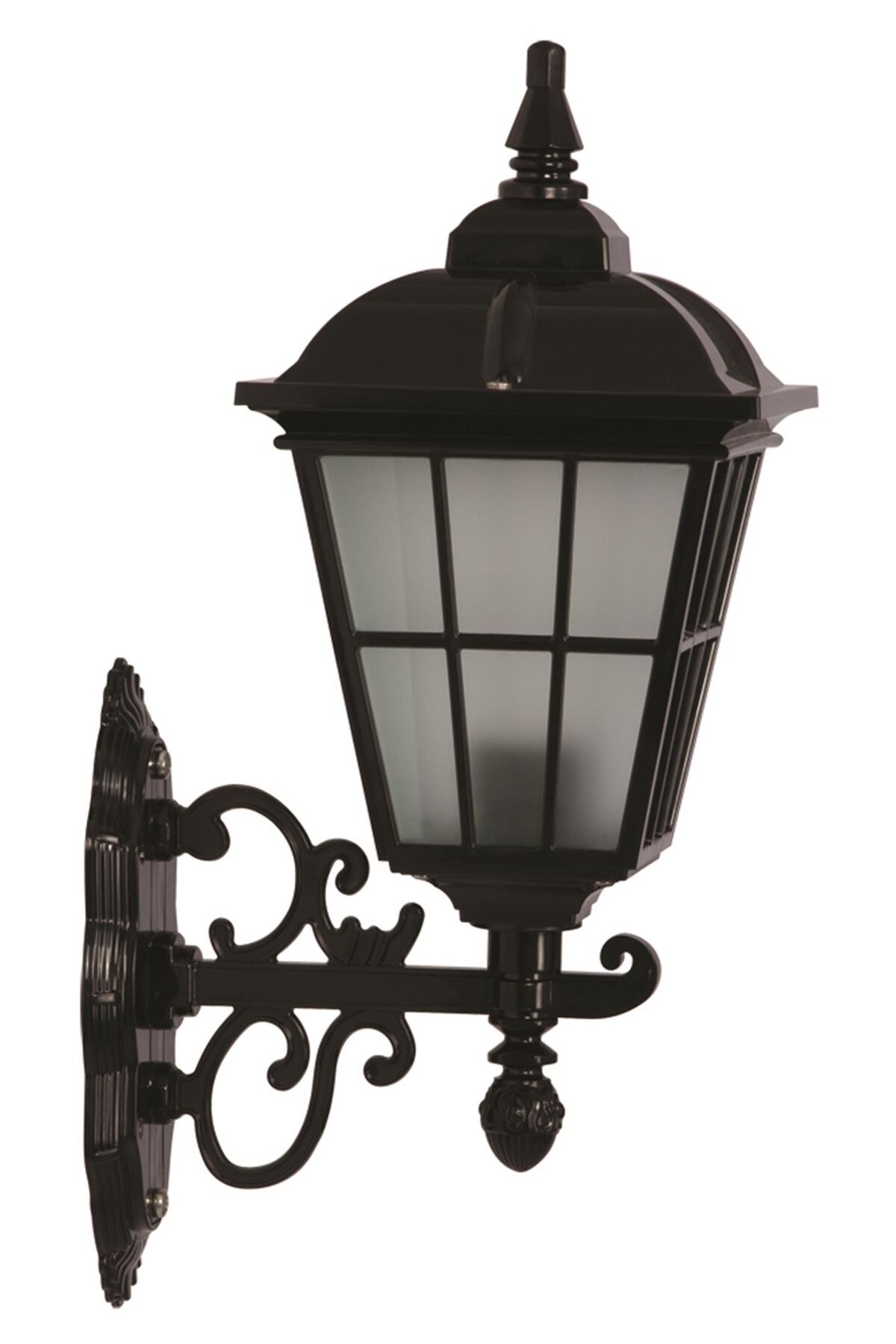 Bahçe Aplik E27 12W 28x20cm ABS Siyah Dorbien-BAP-68183-BSY-M1