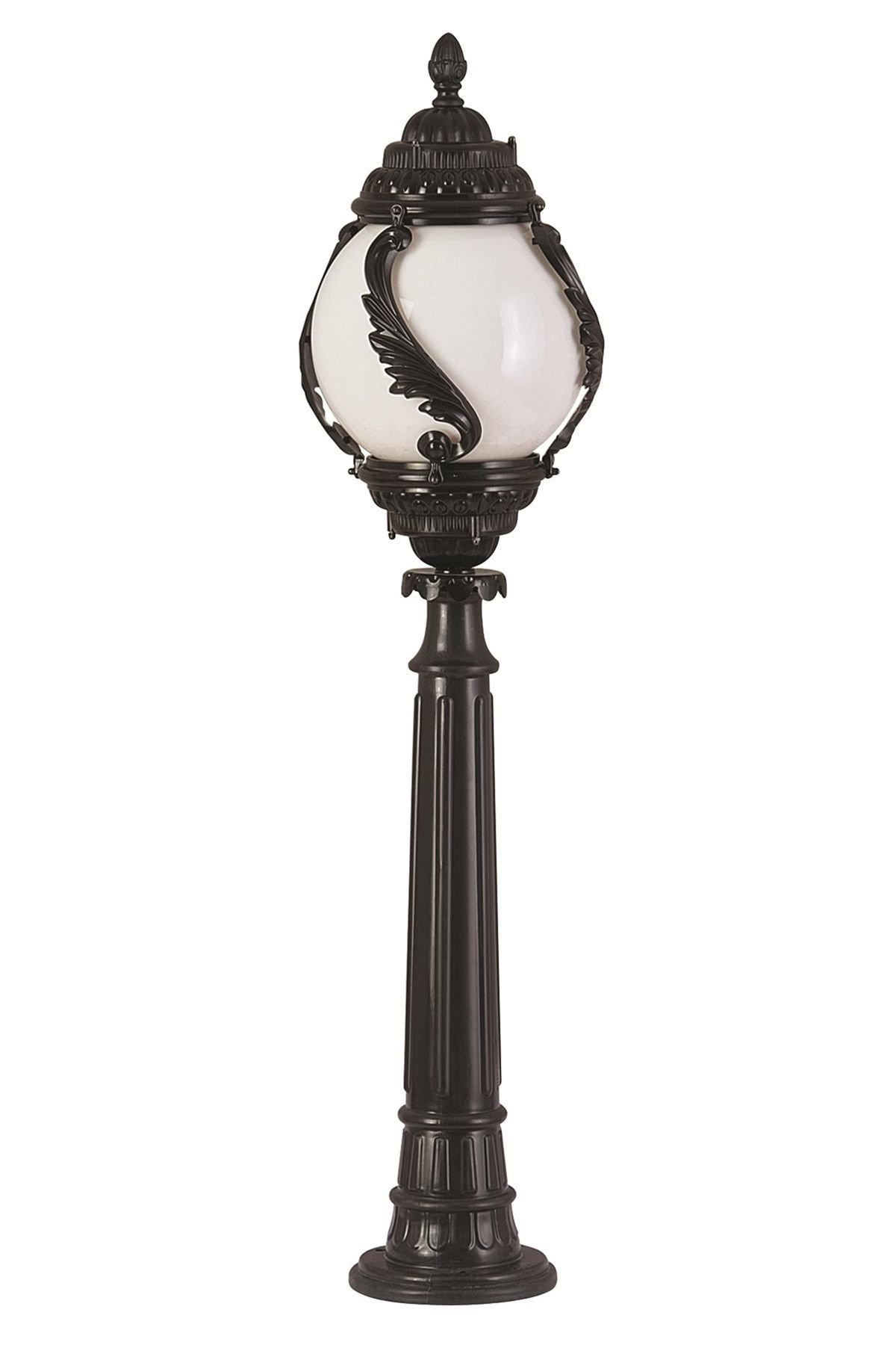 Bahçe Set Üstü Aydınlatma E27 12W 30cm ABS Siyah Dorbien-BSU-68182-BSY-M2-B