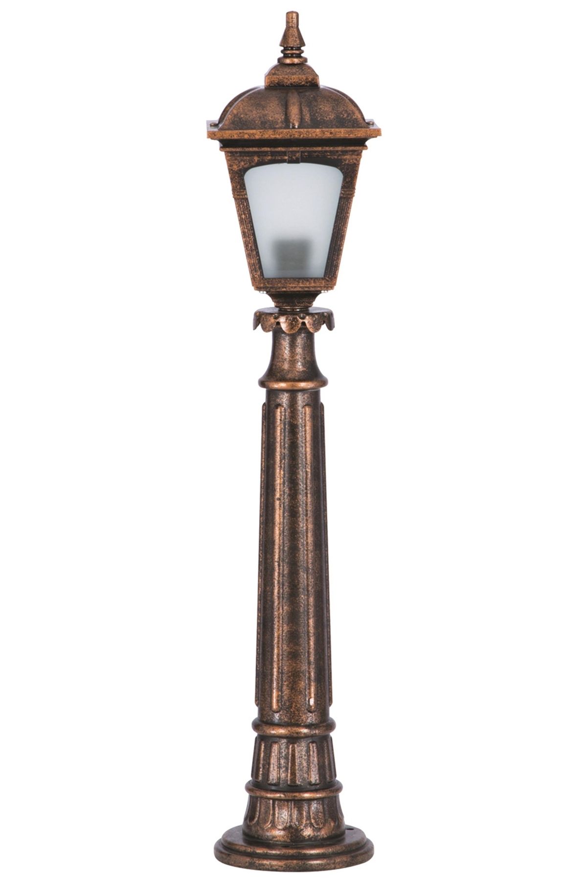 Bahçe Set Üstü Aydınlatma E27 12W 20cm ABS Kahverengi Dorbien-BSU-68185-BKR-M1-B