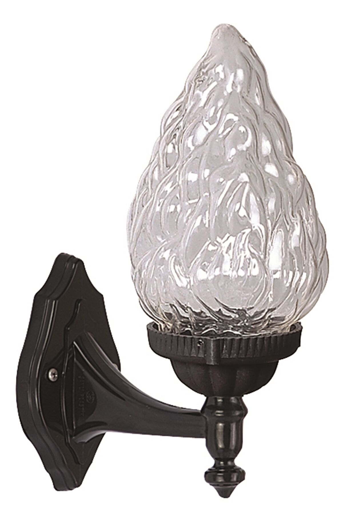 Bahçe Aplik E27 12W 25x15cm ABS Siyah Dorbien-BAP-68191-1BSY-M2