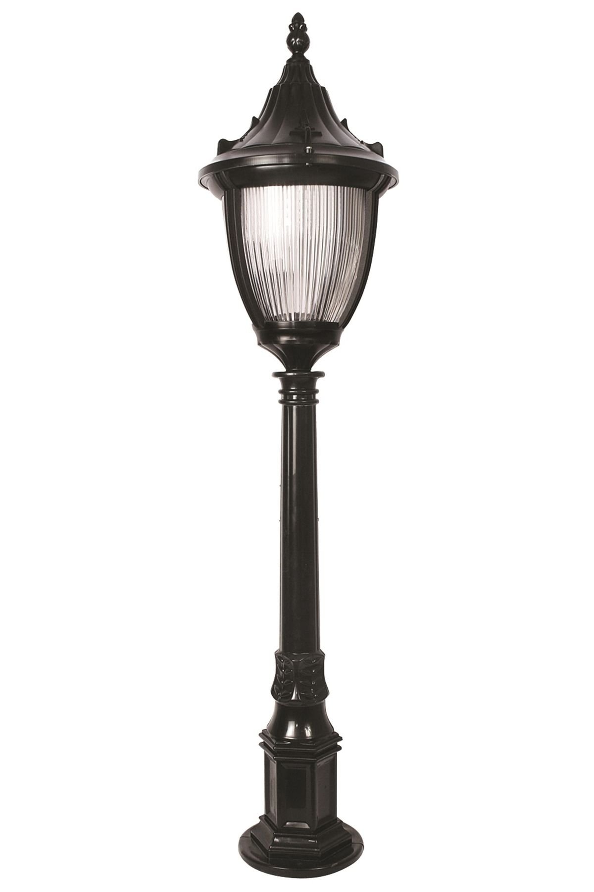 Bahçe Set Üstü Aydınlatma E27 12W 30cm ABS Siyah Dorbien-BSU-68186-BSY-M1-B