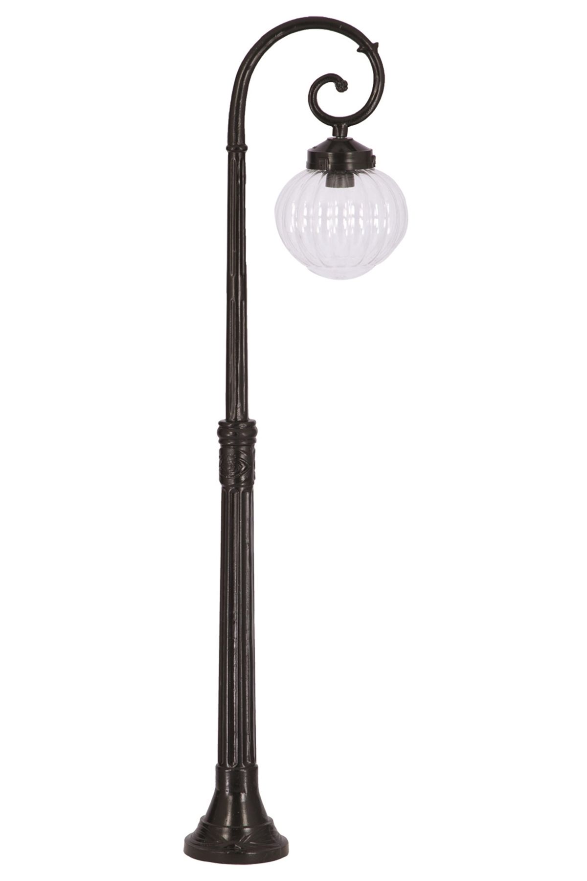 Bahçe Set Üstü Aydınlatma E27 12W 35cm Alüminyum Siyah Dorbien-BSU-68187-1BSY-M1-B